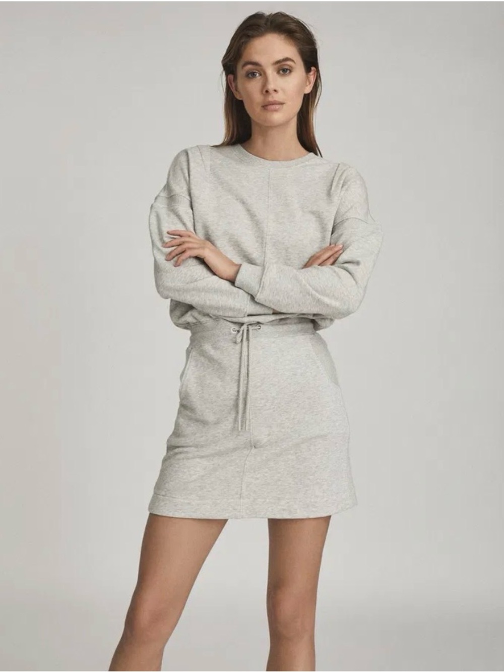 REISS Jetta Jersey Sweater Dress ✨🤍